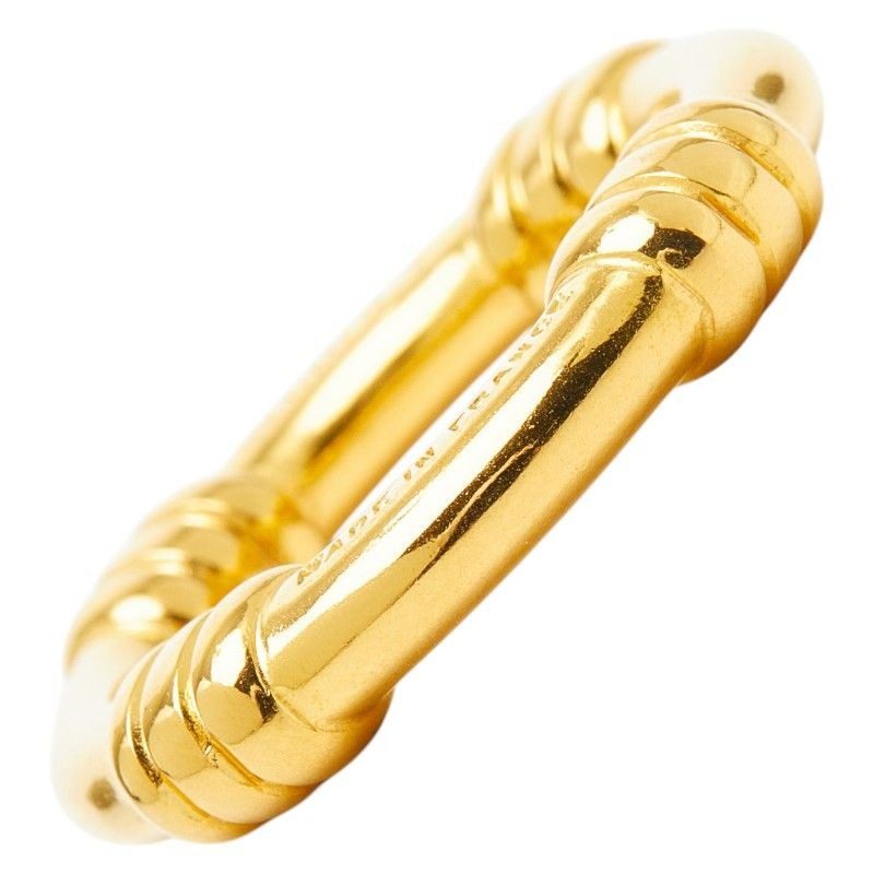 Hermes Boue Scarf Ring Gold Plated