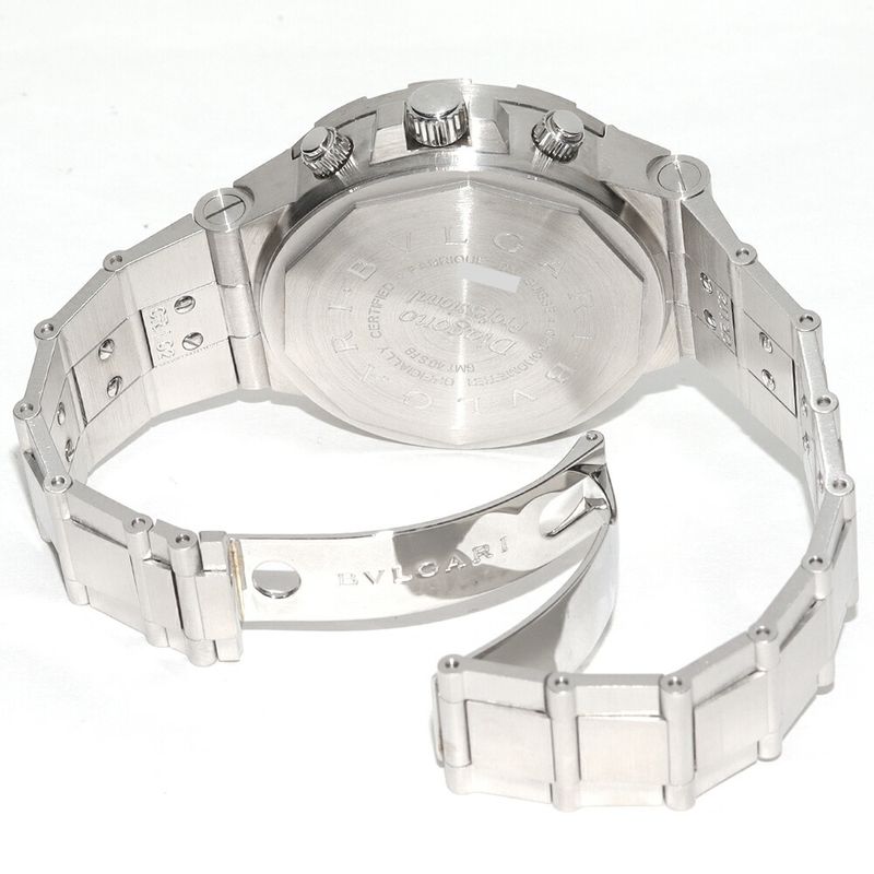 Bulgari Diagono Professional Chrono Gmt40sfb Men's