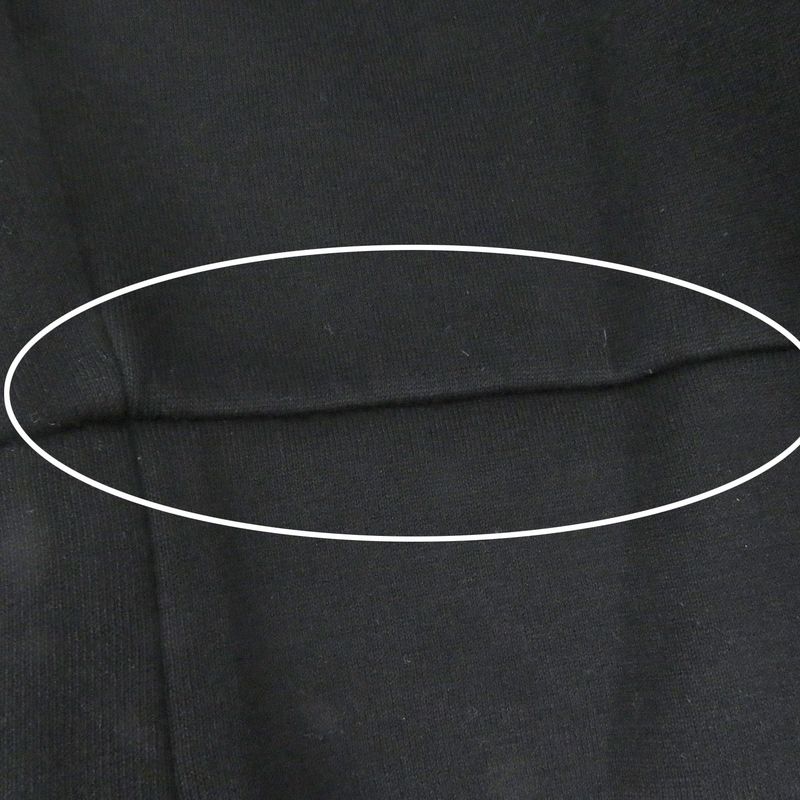 Prada 2022 Ujl096 Ferpa Double Material Switch Triangle Logo Sweatshirt Black