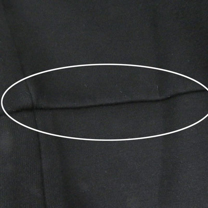 Prada 2022 Ujl096 Ferpa Double Material Switch Triangle Logo Sweatshirt Black