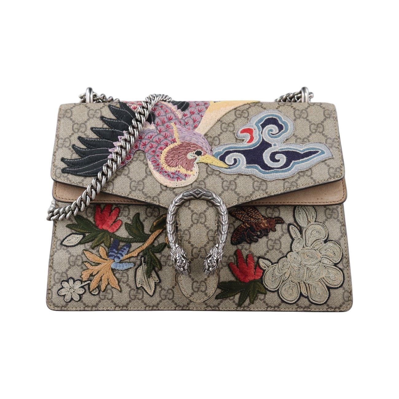 Gucci Dionysus Multicolor Canvas Messenger Bag