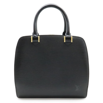 Louis Vuitton Epi Pont Neuf Handbag Leather Noir Black Gold
