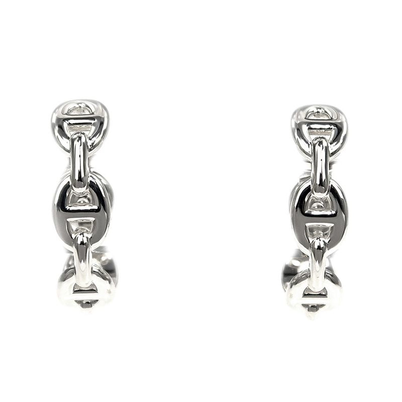 Hermes Earrings Chaine D'ancre Pair AG 925 Silver Accessories Others