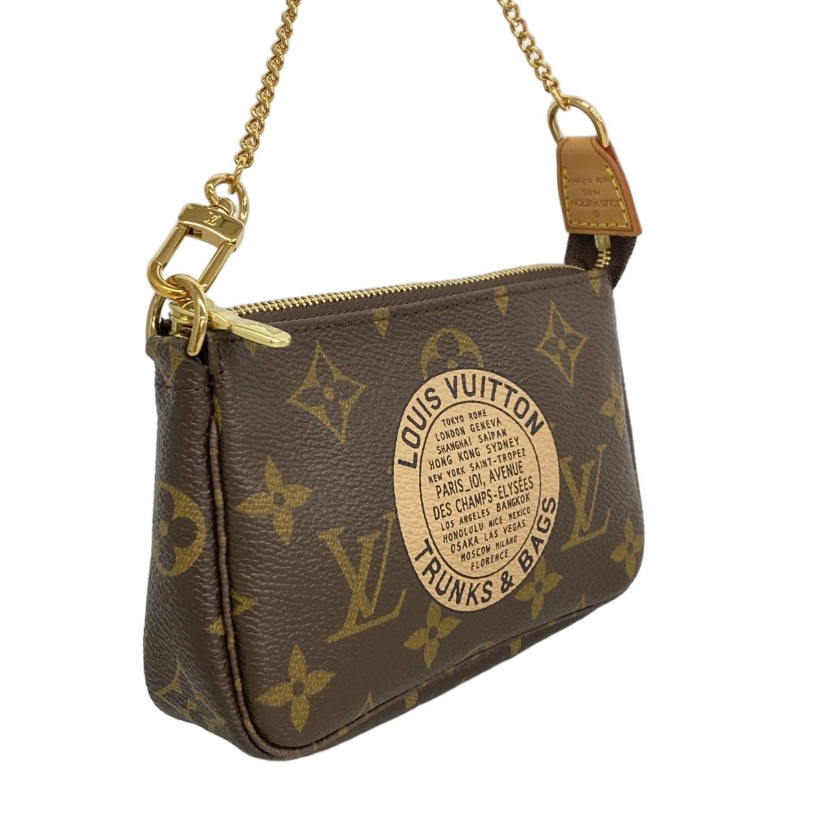 Louis Vuitton Pouch Monogram Mini Pochette Brown — view 2