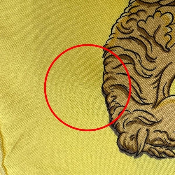 Hermes Carre 90 Carre 90 Scarf Ron Chien Walk To Scarf Hermes Yellow
