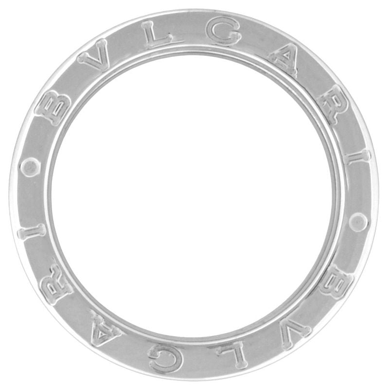 Bulgari Bvlgari B-zero1 2 Band Ring #54 18K White Gold 87g B-zero1