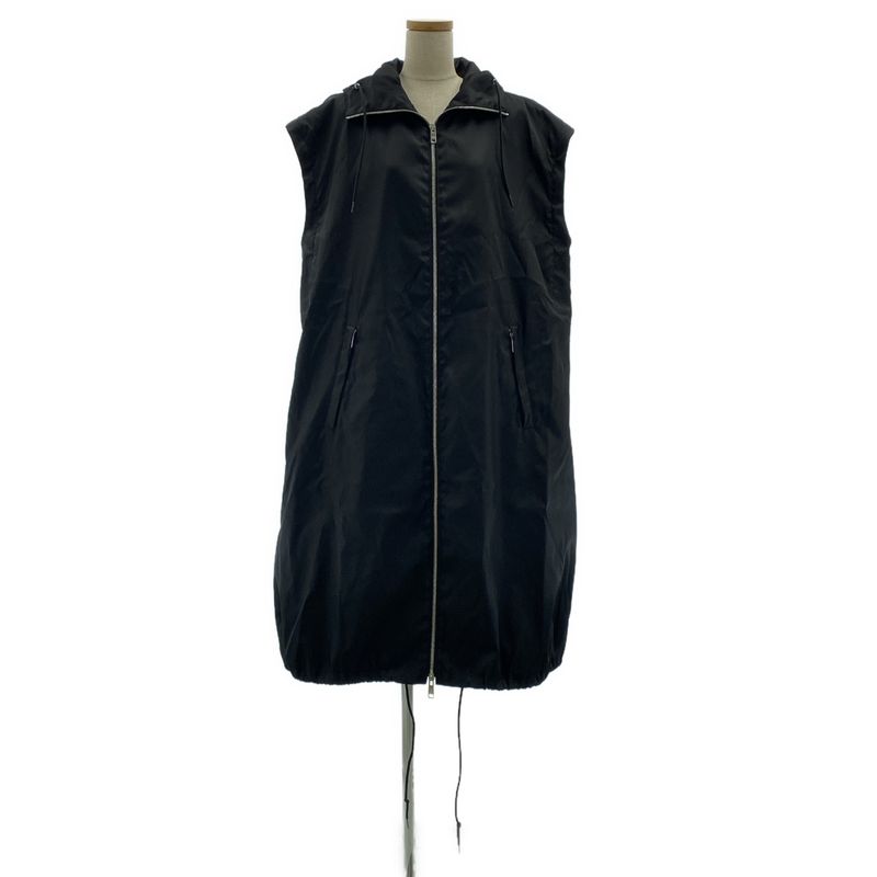 Prada - Re-nylon 2way Re-nylon Hooded Coat - 36 - Black - Women