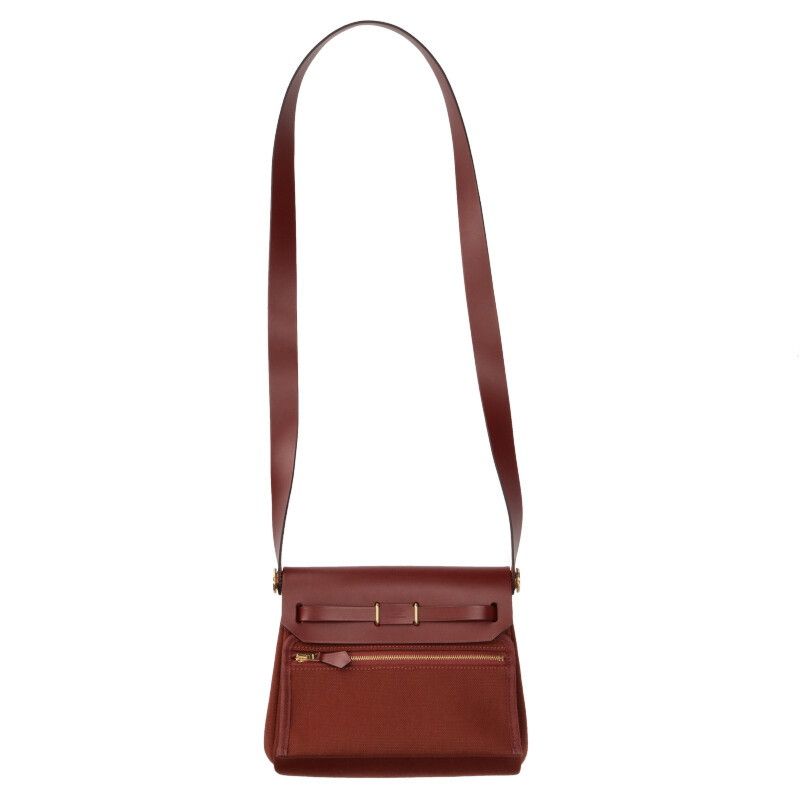 Hermes Yale Zip Bag Mini Engraved K Gdhardware Toile Military Vash Hunter