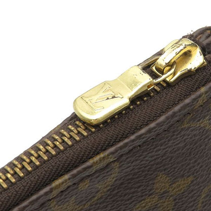 Louis Vuitton Clutch Bag Poche Documents Monogram Canvas Monogram Gold Hardware