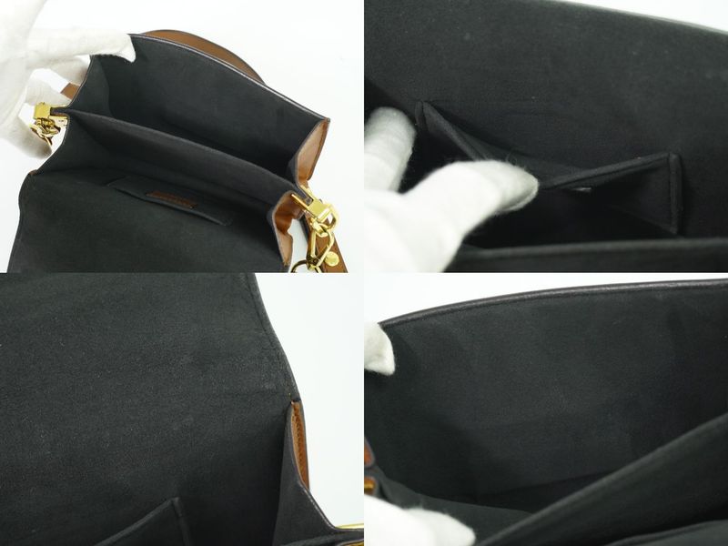 Authentic Louis Vuitton LV Dauphine MINI Monogram Reverse Shoulder Bag Pochette