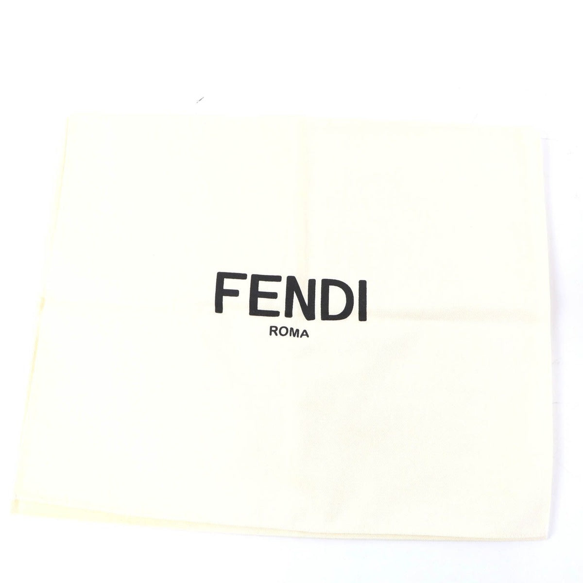 Fendi Camel Wool Logo Knit Scarf Ivory — view 5