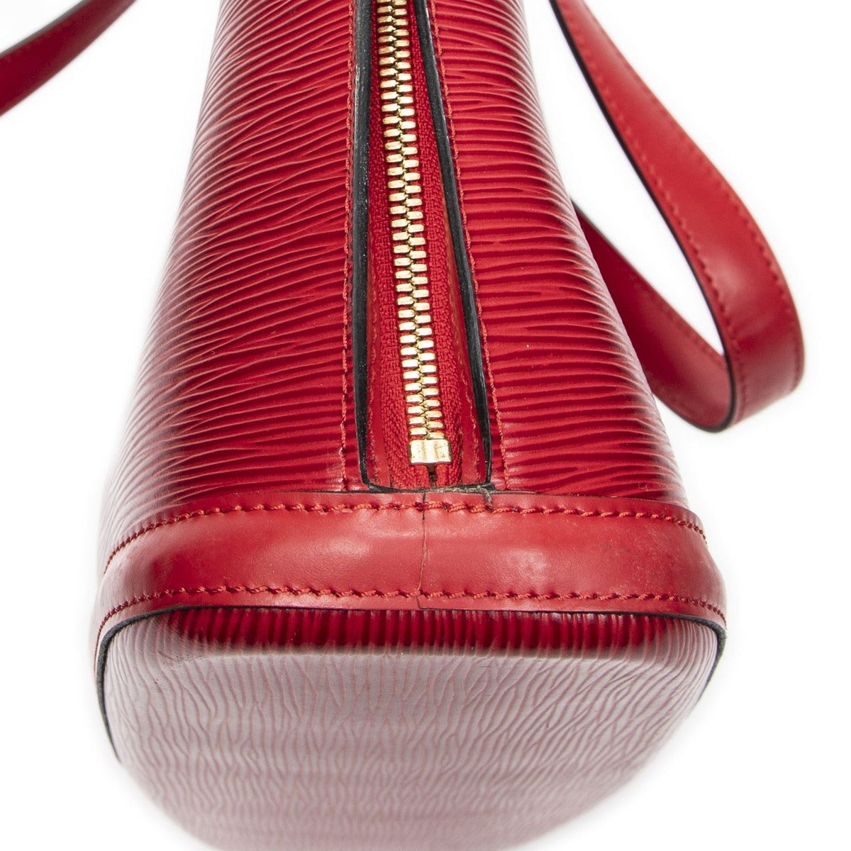 Louis Vuitton Ryu Sac Red Epi Shoulder Bag — view 8