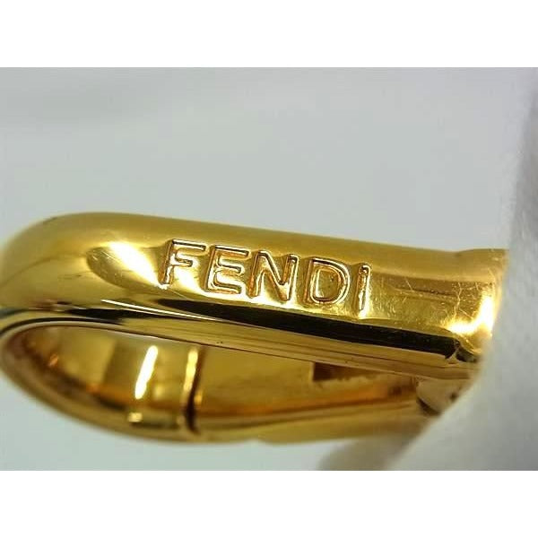 Fendi Strap You Leather Shoulder For Bag In Gold Tone — view 4