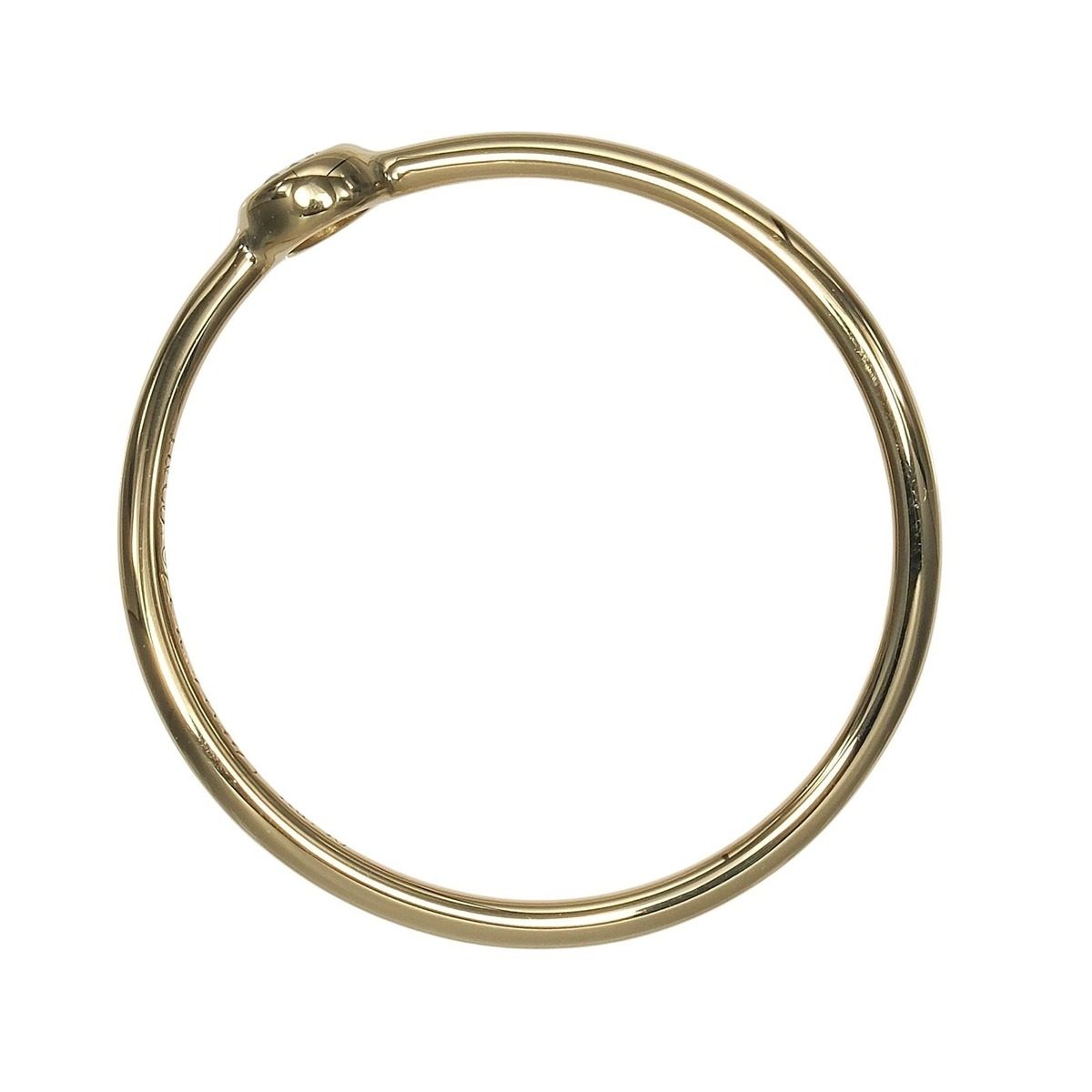 Tiffany & Co Wave Single Row 18k Yellow Gold Diamond Ring — view 9