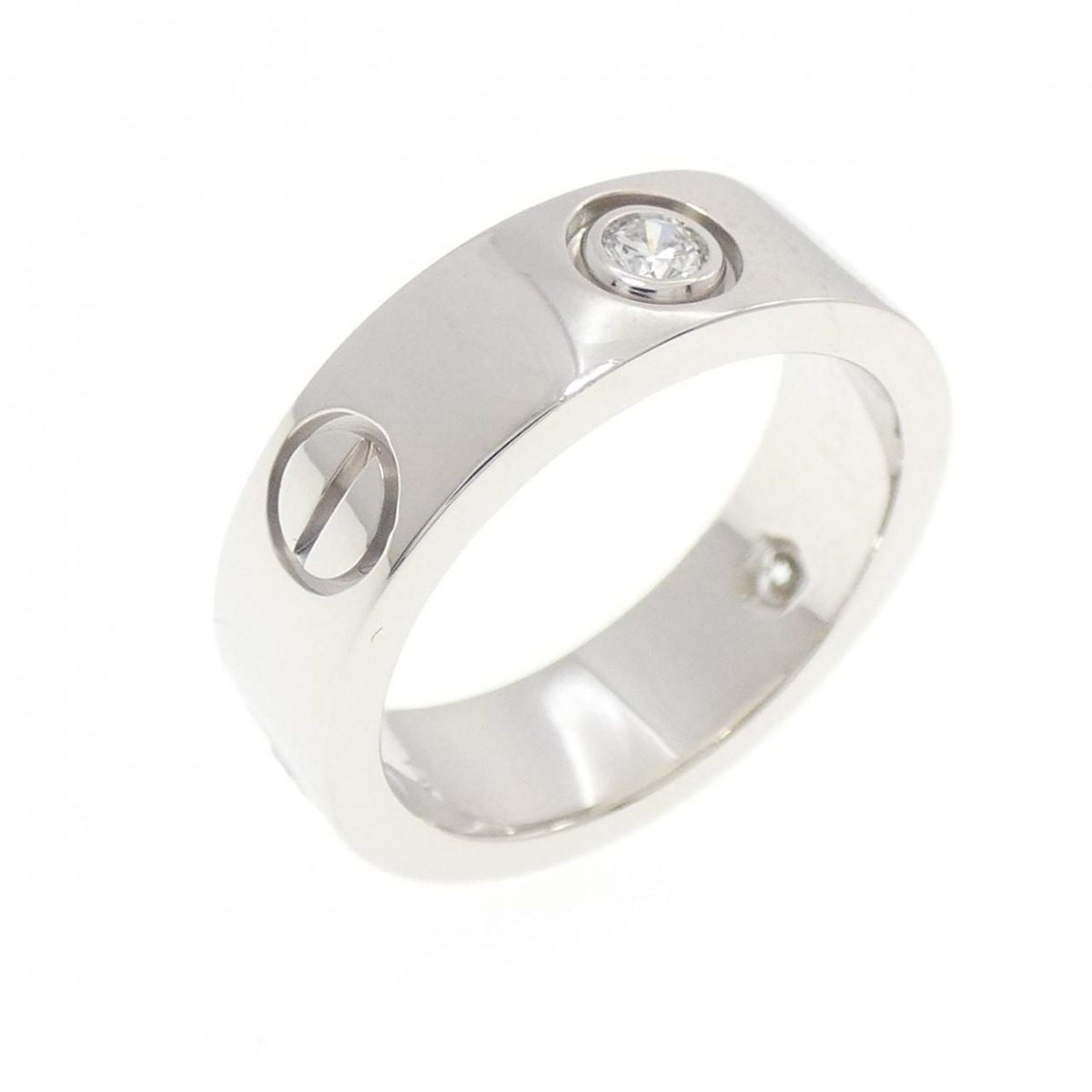 Cartier Love Half Diamond Ring