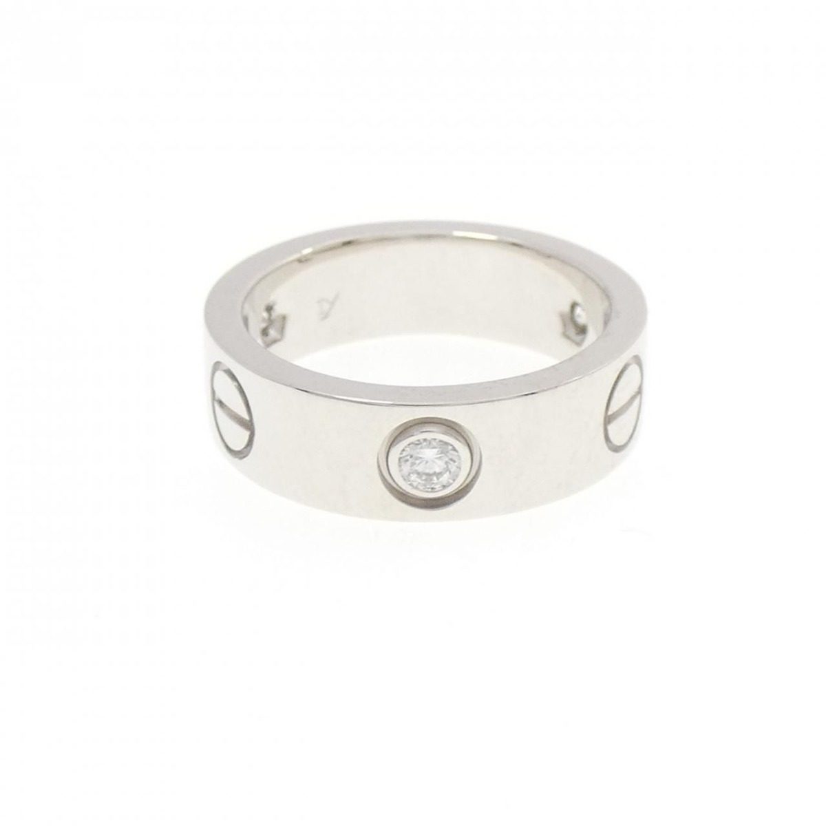 Cartier Love Half Diamond Ring — view 2