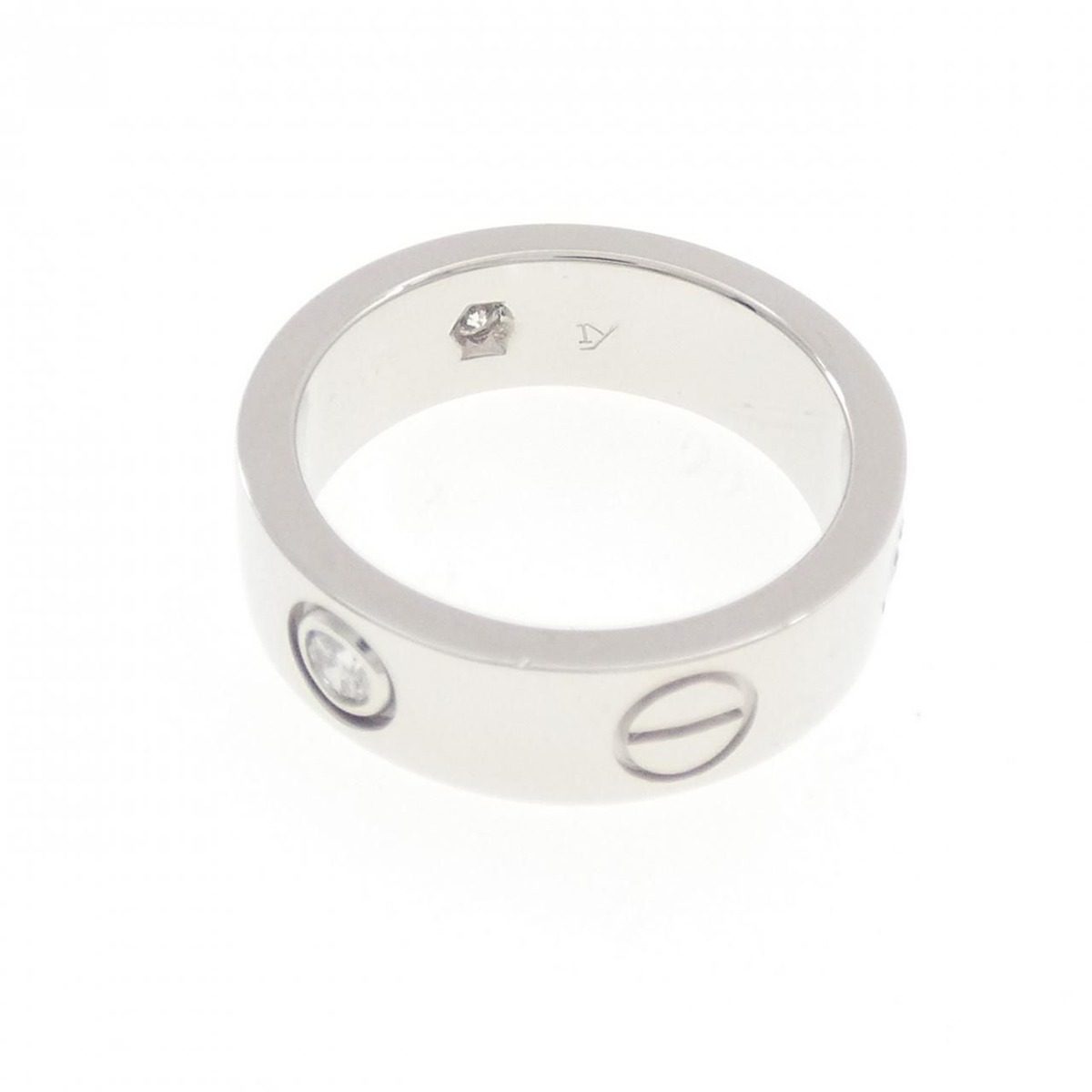 Cartier Love Half Diamond Ring — view 4