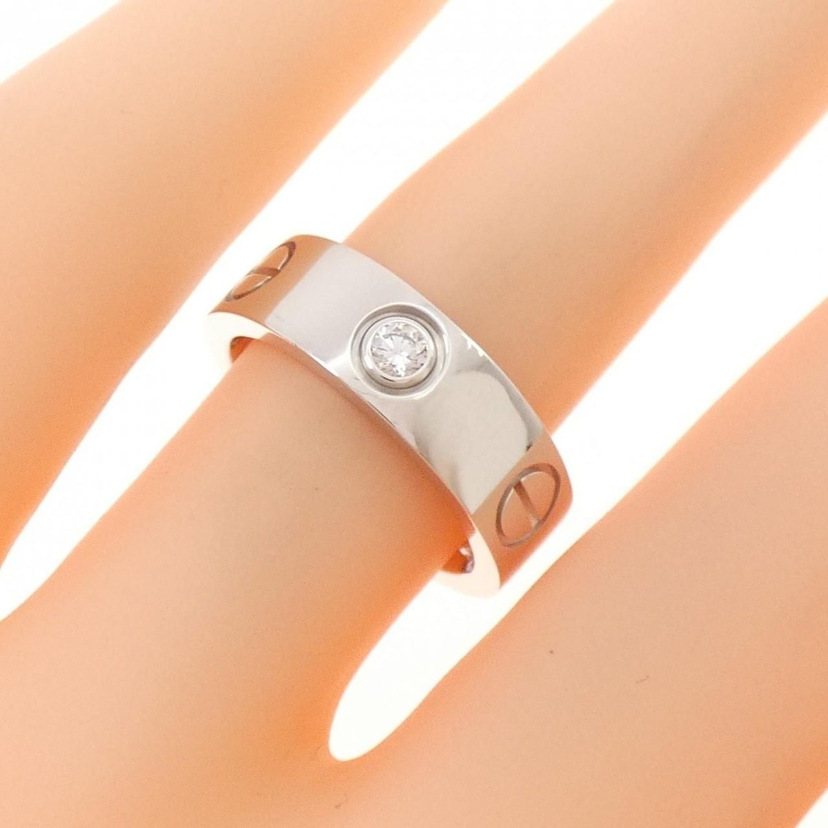 Cartier Love Half Diamond Ring — view 6
