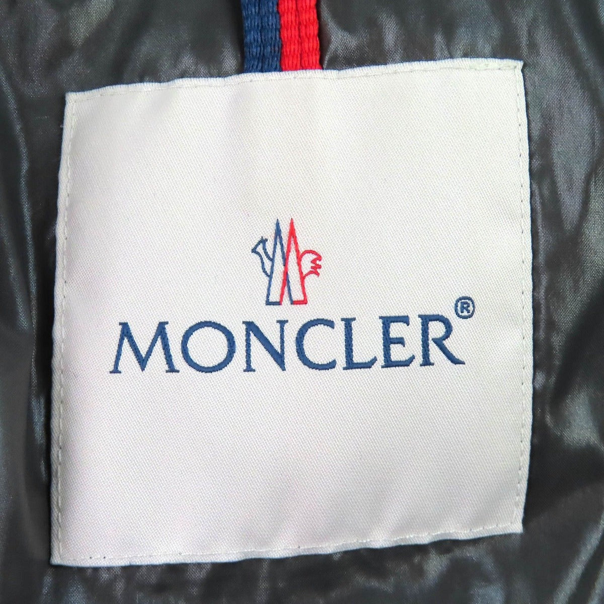 Moncler Maya Logo Patch Hooded Double Zip Down Jacket Black 2 — view 7