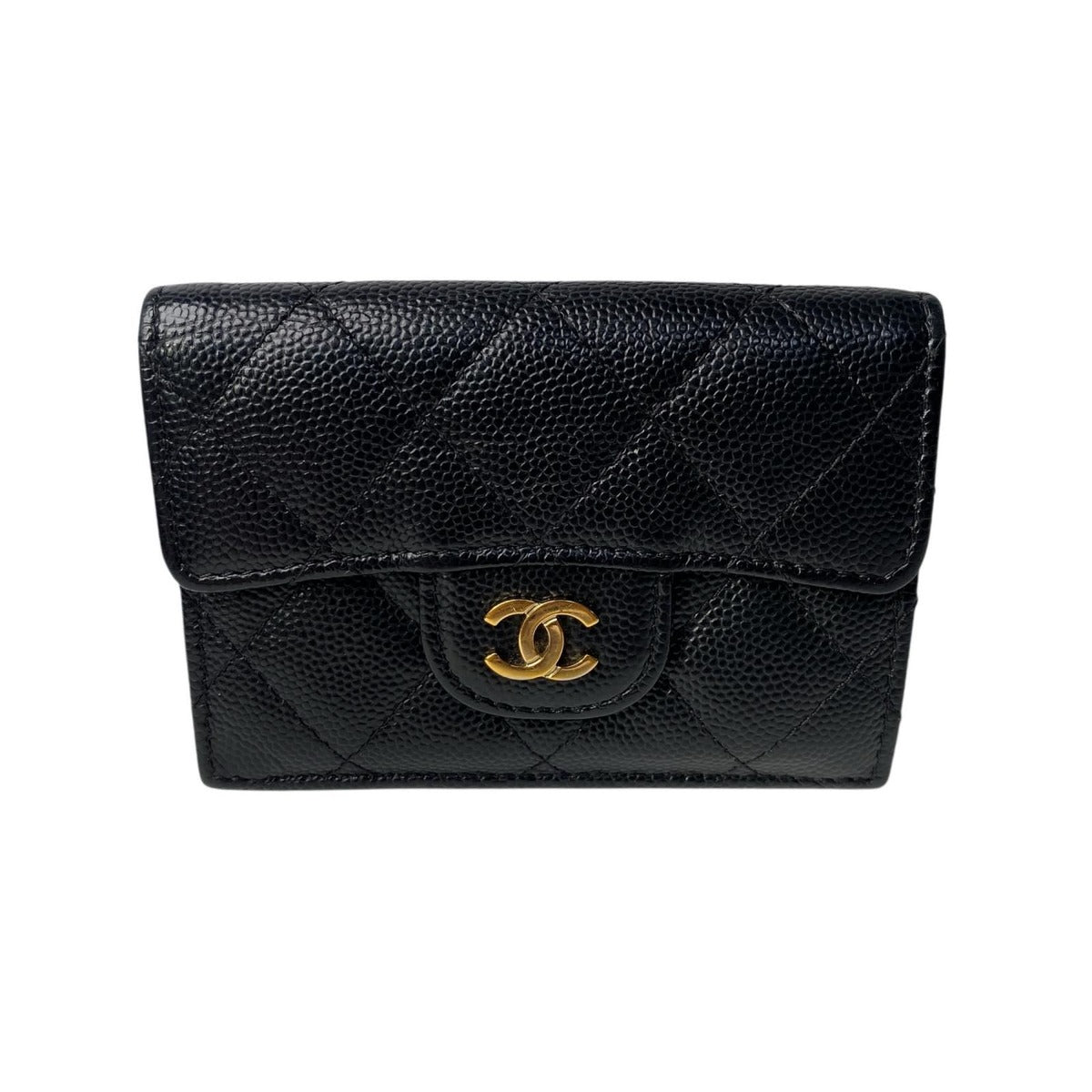 Chanel Quilted Classic Small Trifold Wallet