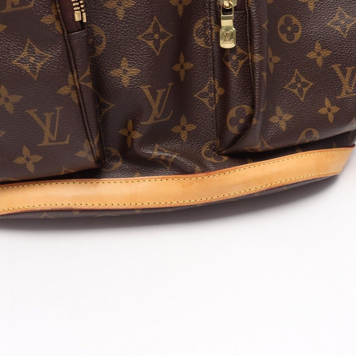 Louis Vuitton Backpack a Dos Bosfoll Canvas Leather Sac — view 10