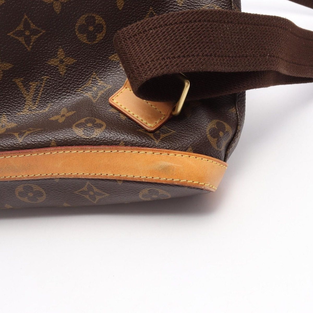 Louis Vuitton Backpack a Dos Bosfoll Canvas Leather Sac — view 12