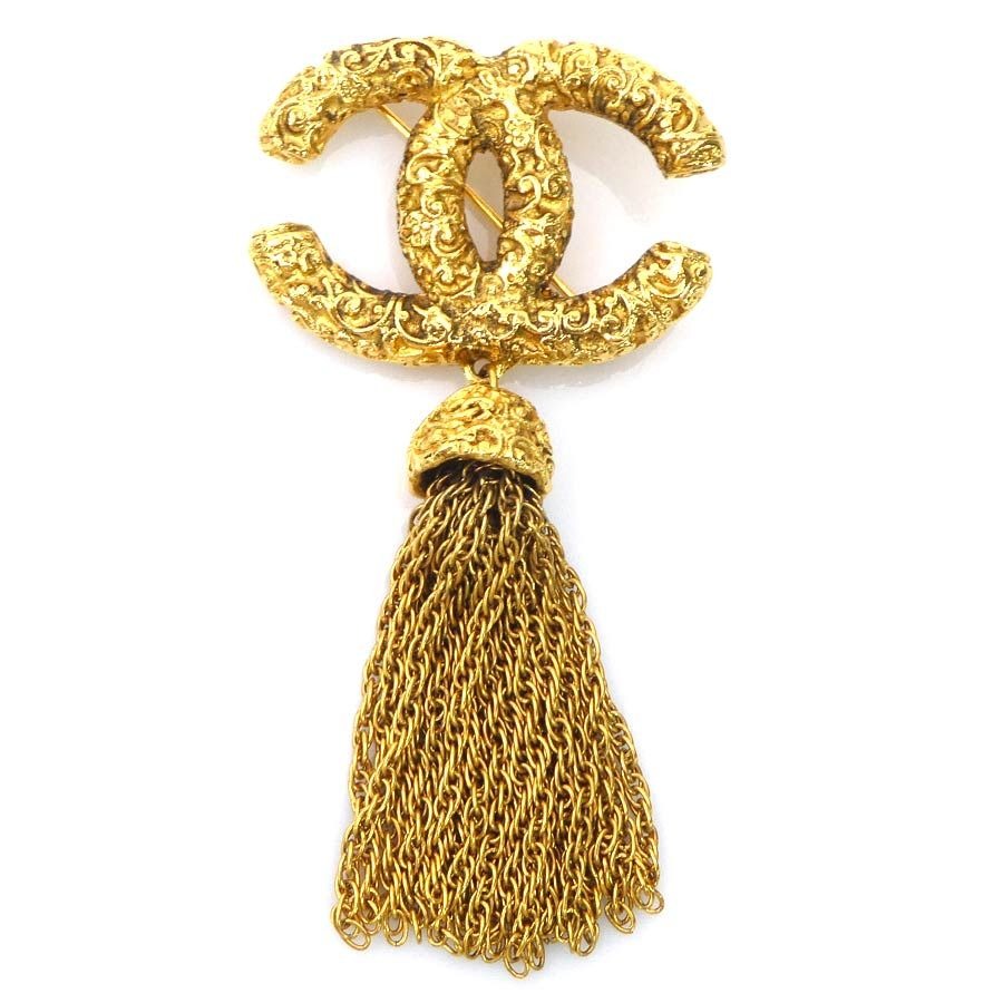 Chanel Brooch CC Logo