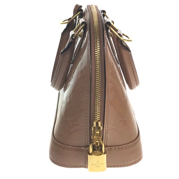Louis Vuitton M91585 Vernis Alma BB Handbag Shoulder Bag Louis Vuitton Rose