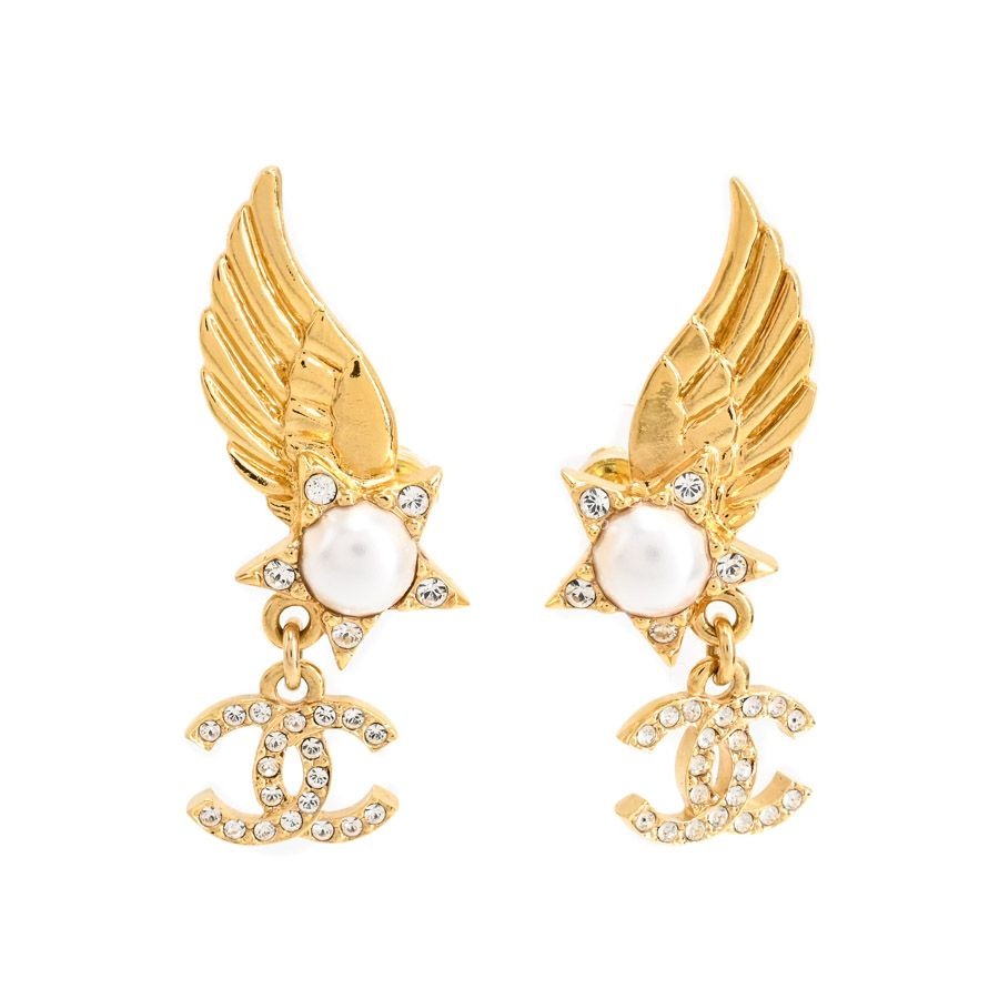 Chanel Earrings Gold