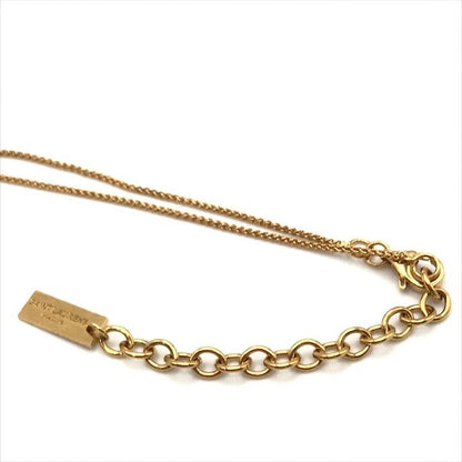 Saint Laurent Love Necklace Gold
