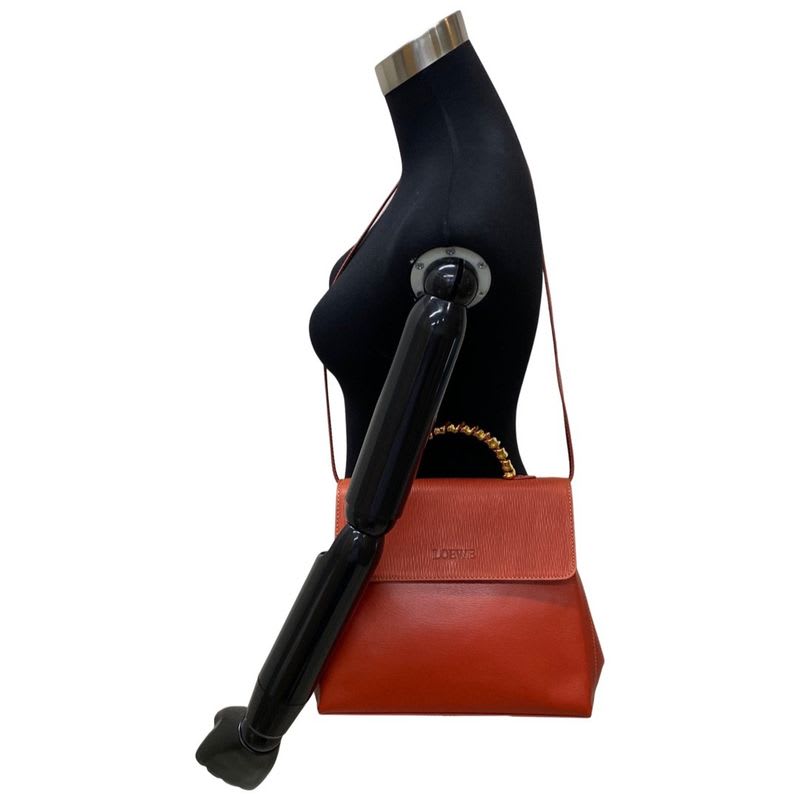 Loewe Logo Velazquez Twist Handle Leather