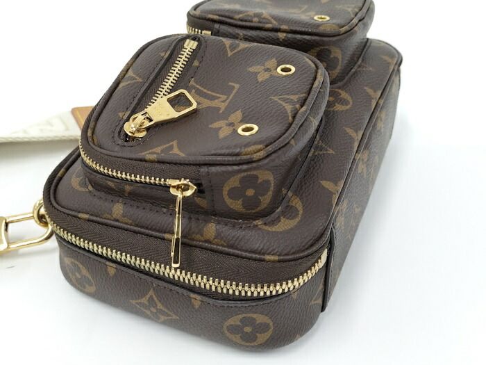 Louis Vuitton Utility Crossbody 2WAY Shoulder Bag Monogram Brown M80446