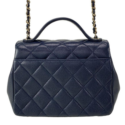 Chanel Shoulder Bag Business Affinity Small/matelasse /small Top Handle Flap