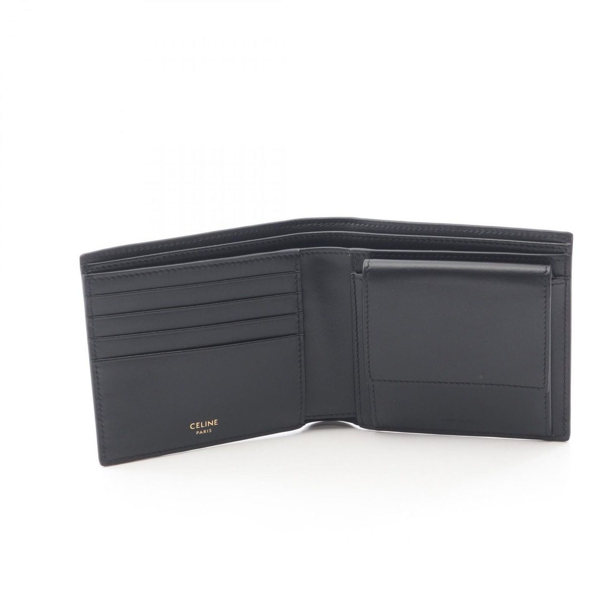 Celine Bifold Wallet Triomphe Black — view 3