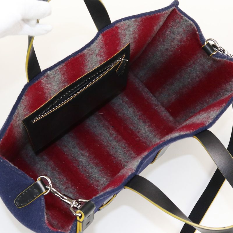 Fendi Wool Tote Fe52992 Tote Bag Wool Tote Men's