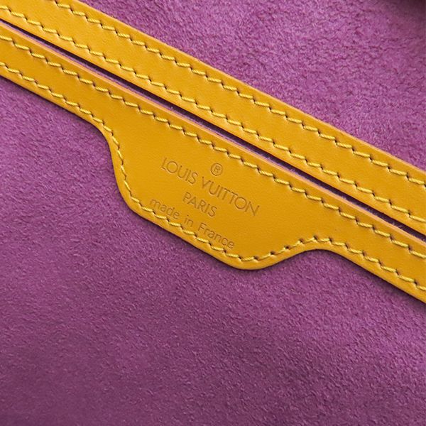 Louis Vuitton Shoulder Bag Saint Jacques Epi Leather Tassili Yellow Gold