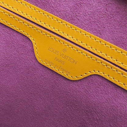 Louis Vuitton Shoulder Bag Saint Jacques Epi Leather Tassili Yellow Gold