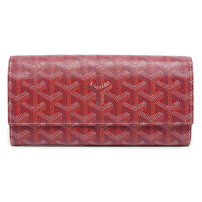 Goyard Varenne Flap Wallet Long Red