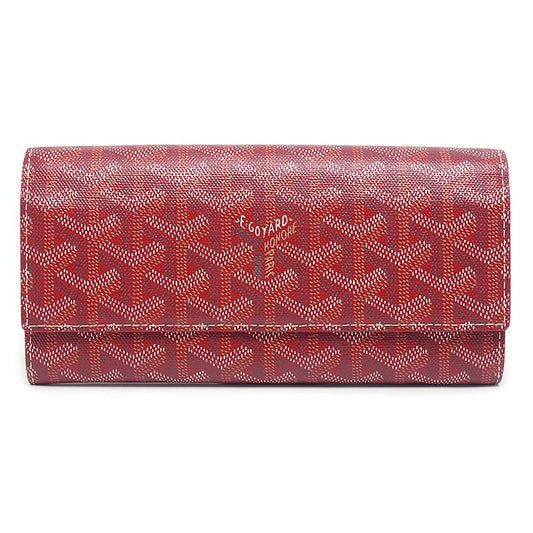 Goyard Varenne Flap Wallet Long Red