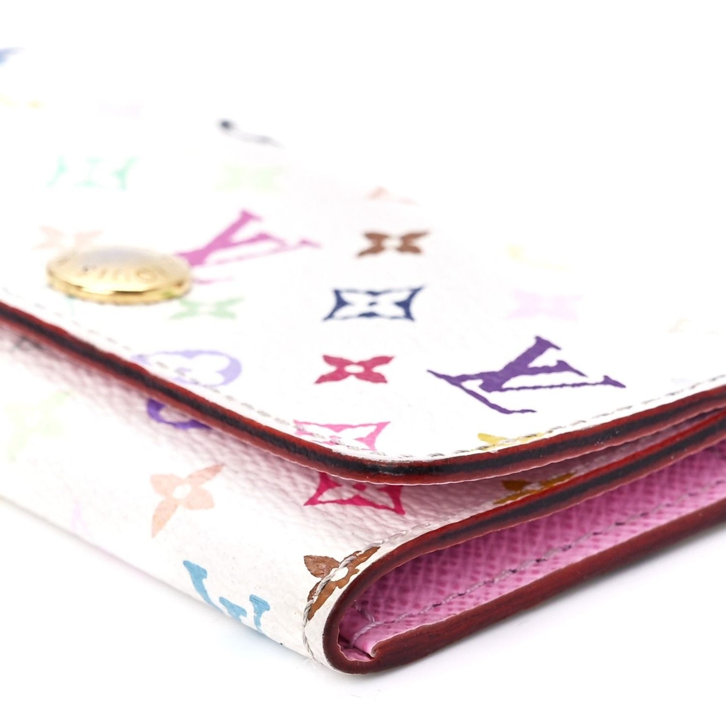 Louis Vuitton Multicolor Monogram Multicles 4 Key Holder Case White