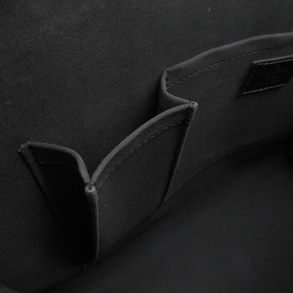 Louis Vuitton Tote Bag Madeleine GM Epi Leather Black Silver Hardware Black