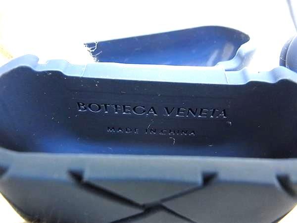 Bottega Veneta Intrecciato Rubber Airpods Case Airpods Case Navy