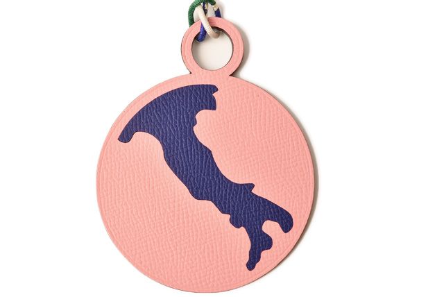 Hermes Bag Charm Lanyard Key Holder Hermes Epson Taurillon Clemence Italy