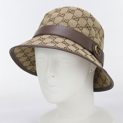 Gucci Fedora Hat GG Canvas 576587 Hat Unisex