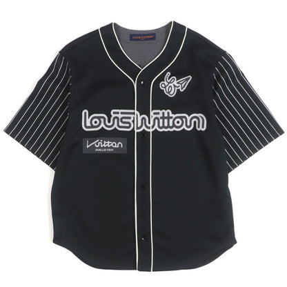  Louis Vuitton 23SS Logo Button Logo Number Ring Short Sleeve Short Sleeve