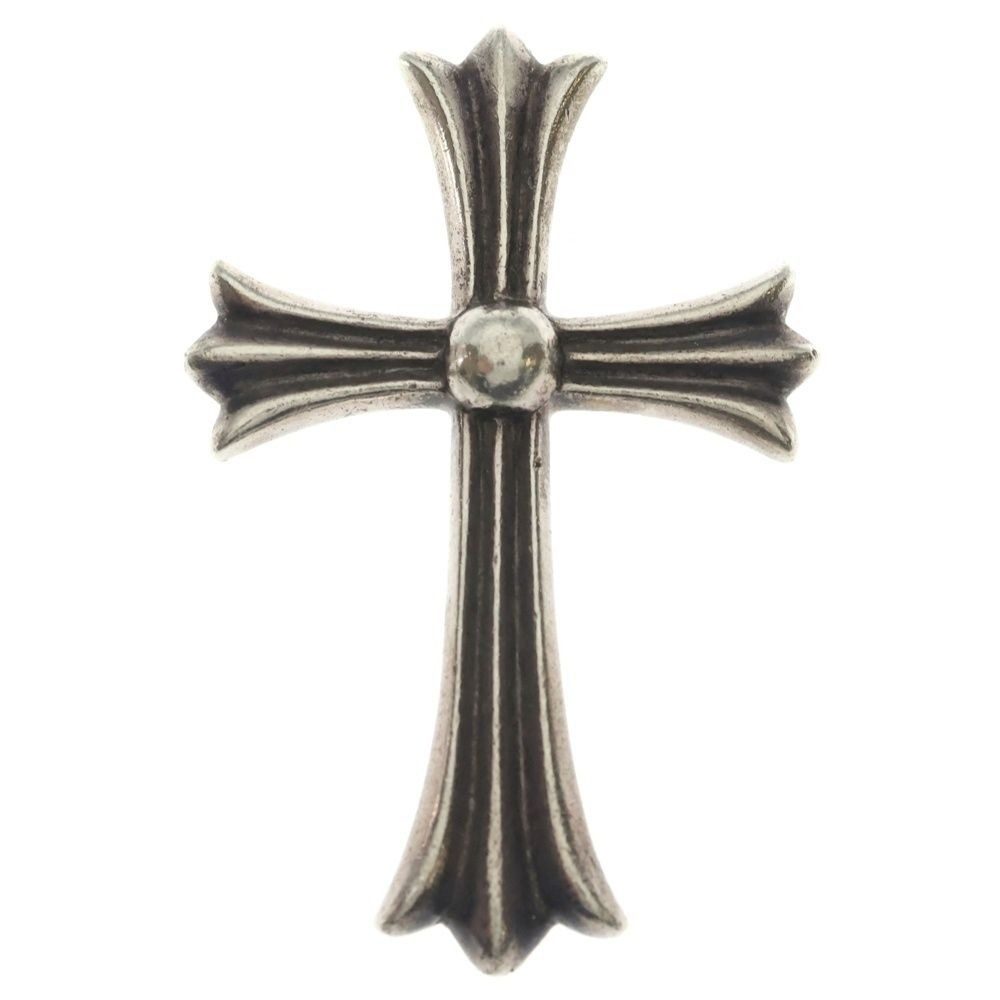 Chrome Hearts CH Crs LG Large CH Cross Pendant Top Silver