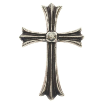 Chrome Hearts CH Crs LG Large CH Cross Pendant Top Silver
