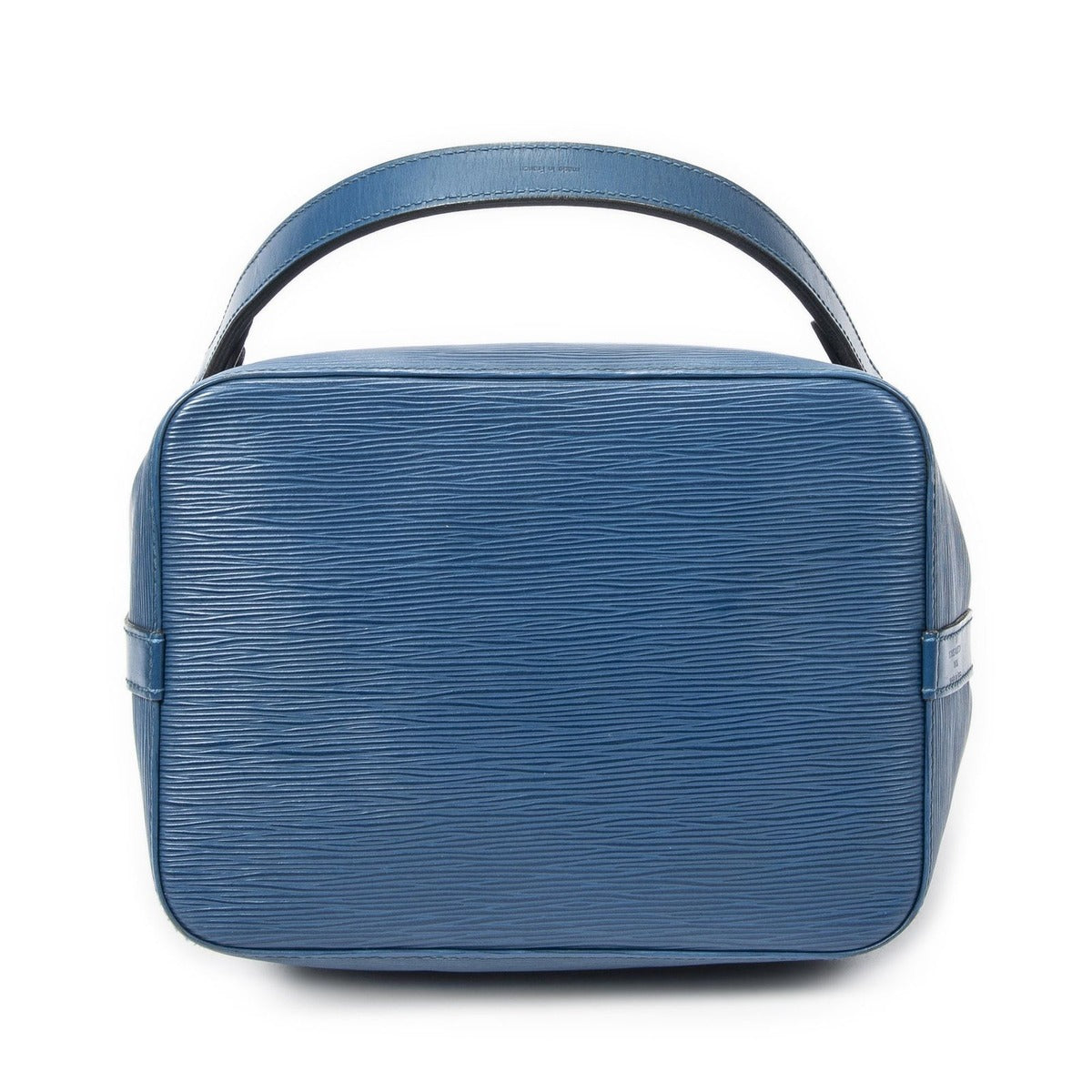 Louis Vuitton Noe Blue Epi Handbag — view 6