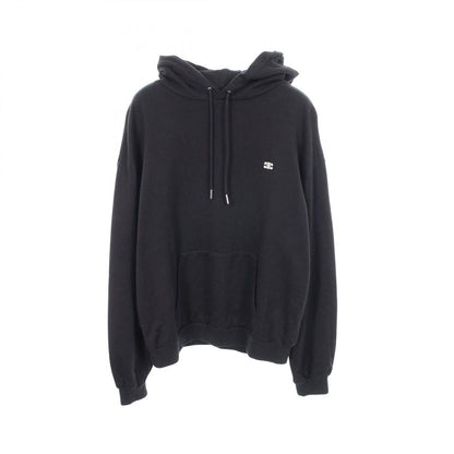 Celine Hoodie Triomphe Embroidery Luzf Die Black Cotton Cashmere