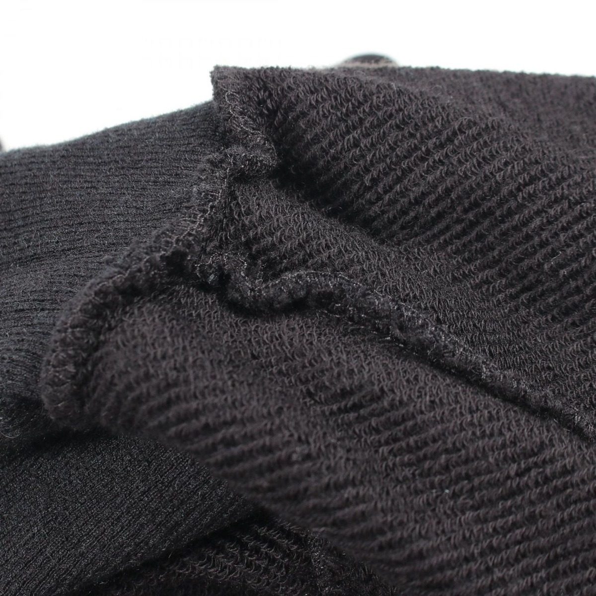 Celine Hoodie Triomphe Embroidery Luzf Die Black Cotton Cashmere — view 5